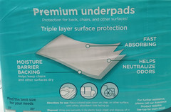 Assurance Unisex Premium Quilted Underpad Maximum Absorb. XL 30ct Each LOT OF 2