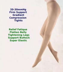 Pantyhose Compression Stockings 20-30 mmHg Relief Medical Supports Therapy Vein