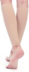 BSERA Calf Compression Sleeve Women, X-Large (Calf 18″-19.5″) Skin/Nude 2 Pairs