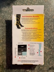 3M Futuro Medical Compression Anti-Embolism Knee Length Sockings Unisex Large