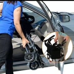 „Ultimate Ease and Mobility: EZ Fold-N-Go Rollator – The Perfect Lightweight Fol