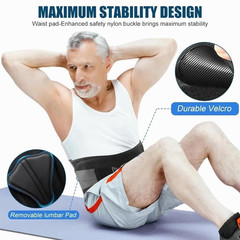 Copper Fit X-Back Brace for Lower Back Pain, Lumbar Support, All Sizes