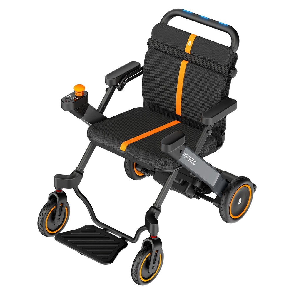 Foldable Electric Wheelchair Intelligent Powerchair Rollator 300lbs – OPEN BOX