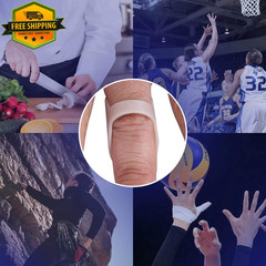 6 Pack Oval Finger Splints Waterproof for Arthritis Trigger Mallet Finger Thumb