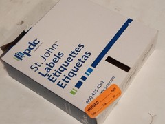 Asstd PDC Healthcare, Delta, other medical hospital labels, %/Biohazard/IV/more