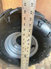 MONSTER OFF ROAD WHEELS …FITS ALL PERMOBIL & QUANTUM (2 wheels complete)