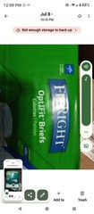 FitRight OptiFit Incontinence Briefs Unisex L Ultra Leak-Stop 44-56 in 20 Ct