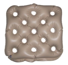 EHOB Large Wheelchair Seat Waffle Cushion 218WC Tan 20 x 20 Inches Inflateable