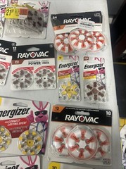 Rayovac, Energizer Hearing Aid Battery Huge Bulk Lot Open Box