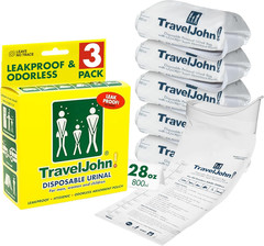 Disposable Urinal for Men, Women & Children 3 Ea (Pack of 3)