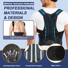 Spine Decompression Back Belt Lumbar Support for Lower Back Pain Relief