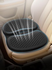 Soft Honeycomb Car Gel Seat Cushion – Breathable, Pressure Relief for All Season