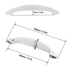 RV Door Grab Bar Assist Handle Anti Slip Zinc Alloy High Stability Enhanced OODP