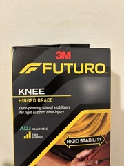 FUTURO Hinged Knee Brace Adjustable size – 1ct NEW OB