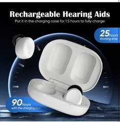 Digital Hearing Aids Invisible Noise Reduction Sound Amplifier Elalight HA201