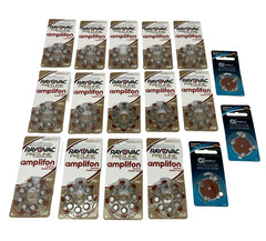 124 Hearing Aid Batteries RAYOVAC Proline 1.45V 312 312A EXPIRED 2021 (17 Packs)