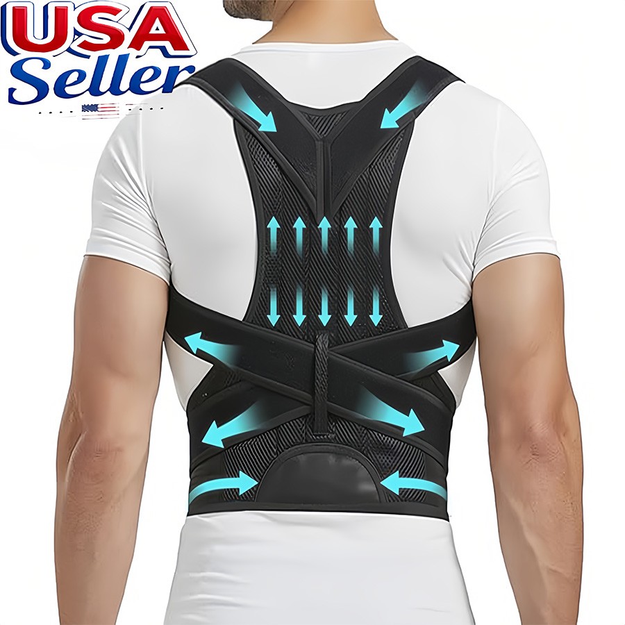 Posture Corrector Full Spine Support-Neck,Shoulder,Clavicle – Back Pain Relief