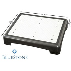 Indoor Outdoor Mobility Step Helper Holds 440 Lbs 3.5 Inches High Wide Platform