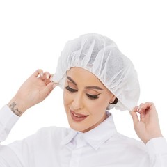 ZMDREAM Disposable Bouffant Cap Hair Nets for Food Service Beauty Latex Free