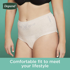 Depend Fresh Protection Women’s Incontinence Underwear Diapers 36 count USA