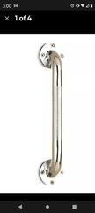 Grab Bar Bath Tub Shower Wall Mounted 12″ Chrome Heavy Steel Handicap Disabled