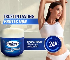 Pack Of 2-60Gr Yahve – Yodora Clsico Cream Deodorant Gentle Formula For