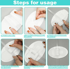 10Pcs Foley Catheter Stabilization Device, Urinary Catheter Leg Bag Holder, A…