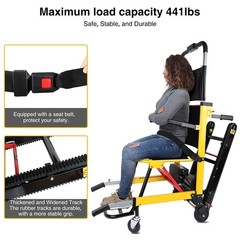 Portable Electric Chair, Track Climbing Wheelchair, Assist Stair Chair Electric