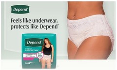 Depend Fresh Protection Bladder Leak Protection for Women – Size: S – 92 count