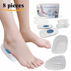 DR JK Heel Pads & Heel Grips PedPal Kit 8 Pieces NEW Foot support Free Shipping