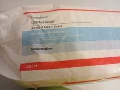 Cardinal Health Underwear 20 count SURE CARE Plus Heavy Absorbency S/M (34″-46″)