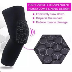 Compression Knee Support Pads Crashproof Protector Basketball Leg Sleeve Brace