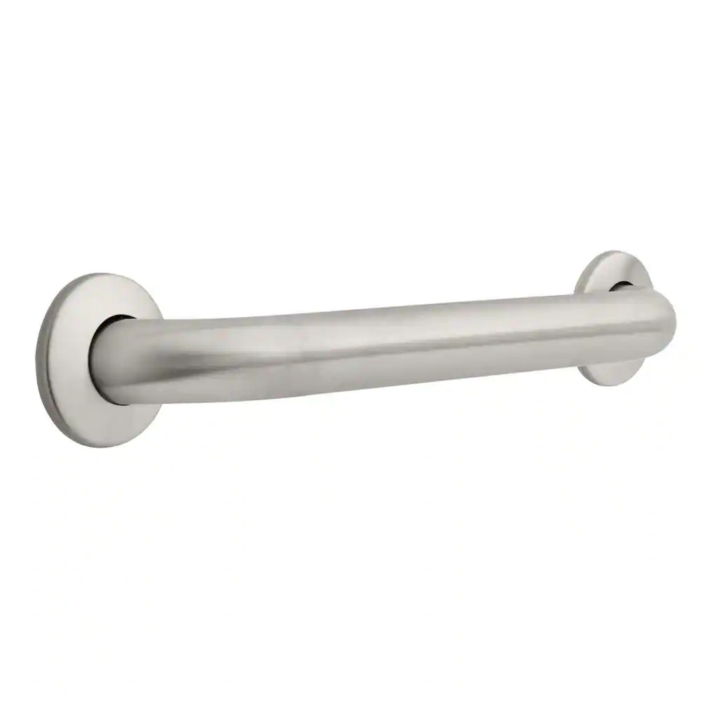 16 In. X 1-1/2 In. Concealed Screw Ada-Compliant Grab Bar in Stainless NEW