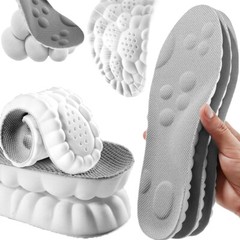 4D Memory Cloudt Shoe Insoles for Men Women Ultra Soft Shoe Inserts US7-12