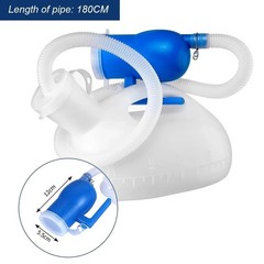 Men Urinal Bottle Portable Toilet Male Pee Bottle Reusable Urine Bottle Colle…