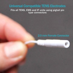 T-E-N-S Unit Replacement Pads Large Electrodes Rectangular Pads 40 Pcs 2″ x 3.5″
