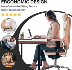 Gel Seat Cushion for Office & Wheelchair – Thick, Soft, and Pain Relief