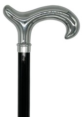 Classy Canes Smooth Chrome Derby from Italy