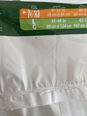 Depend Maximum Absorbency Protection Briefs with Tabs Size S/M 19-34″ 20 Count
