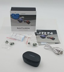 LINNER Saturn In-the-Ear OTC Hearing Aids Black Model F910A New Opn Box