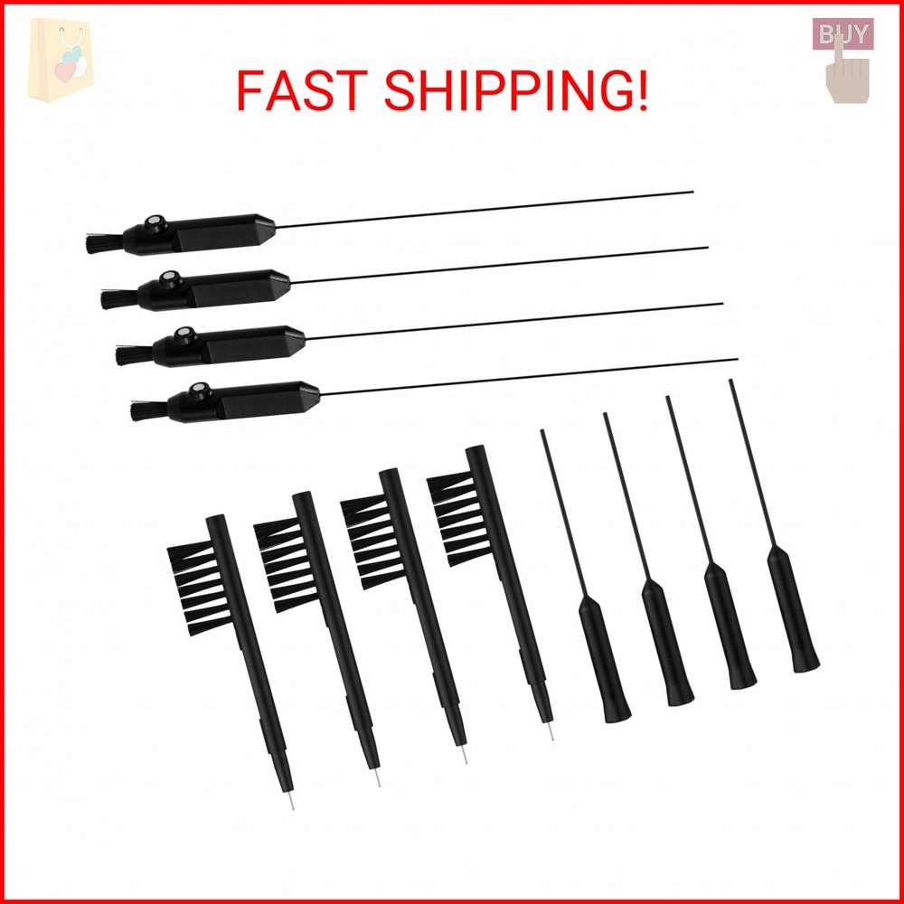 12pcs Hearing Aid Cleaning Kit, Hearing Aid Cleaning Tools Include Vent Cleaner