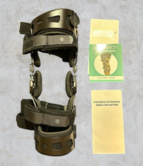Coretech 845 OA Left Knee Brace Adjustable Support SUP2079BLKLM New