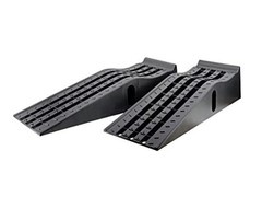 50515 6.25″ Lift Car Ramps – 2-Pack – 6, 500lb GVW – Deep Grooved Surface