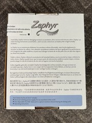 Zephyr by Dry & Store Hearing Aid Dryer Complete Kit w/Manual & Dry-Brik NEW