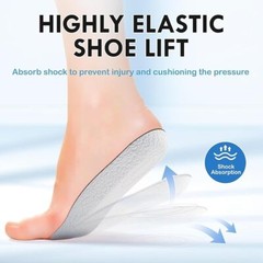 Height Increase Insole Men Women Arch Support for Leg Length Discrepancy Taller