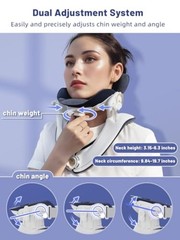 zenopax Cervical Traction Device, Neck Stretcher for Neck Support, Lightweight &