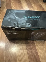 QUINEAR Air Compression Recovery System Sequential Leg Massager Therapy Boots, M