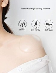 3 Pairs Reusable Silicone Shoulder Pads – Adjustable & Anti-Slip Support