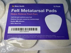 Dr. Scholl’s Metatarsal Pads + Moon Health Felt Pads Foot Pain Relief Lot