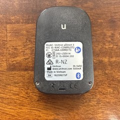 Unitron uTV3 + Uditect 3 Wireless TV Transmitter & Charging Dock Base